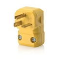 Leviton Electrical Plugs 620P Angled Python Plug Ylw 5456-VA